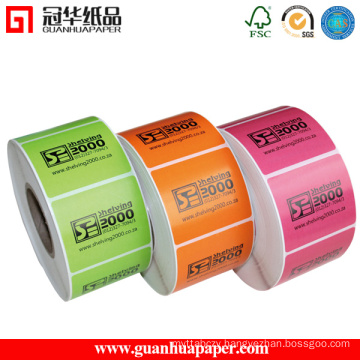 SGS Factory OEM Preprinted Label Sticker